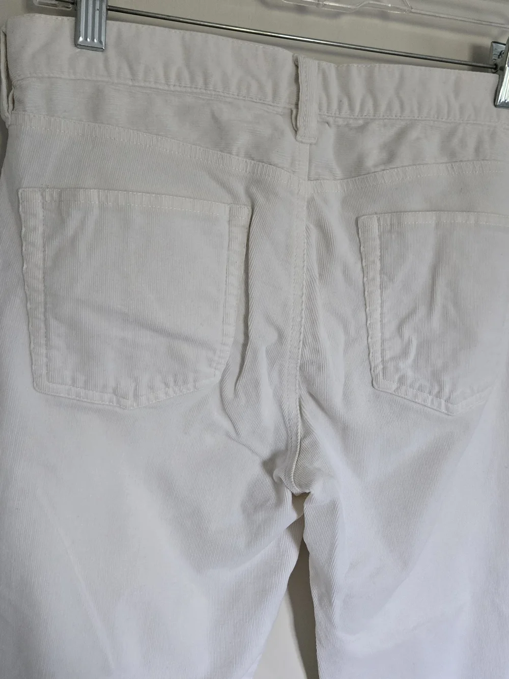 J. Crew Corduroy Women's Pants White 30
